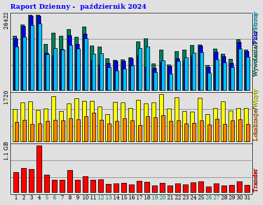 Raport Dzienny - październik 2024