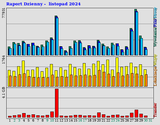 Raport Dzienny -  listopad 2024